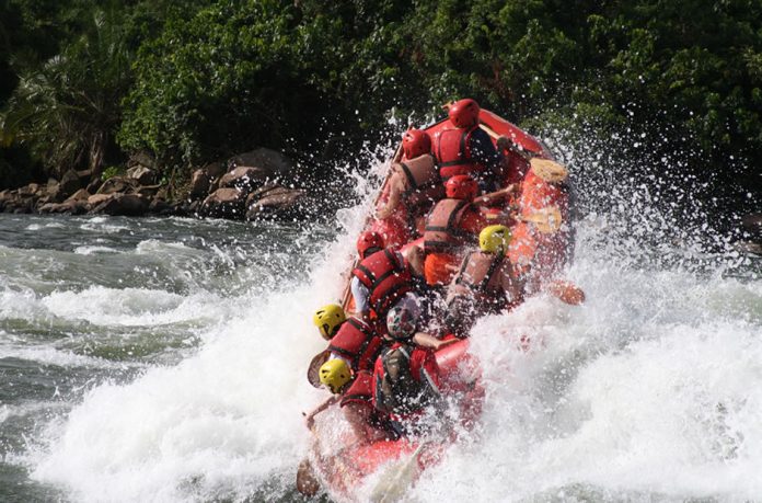 White Water Rafting in Uganda