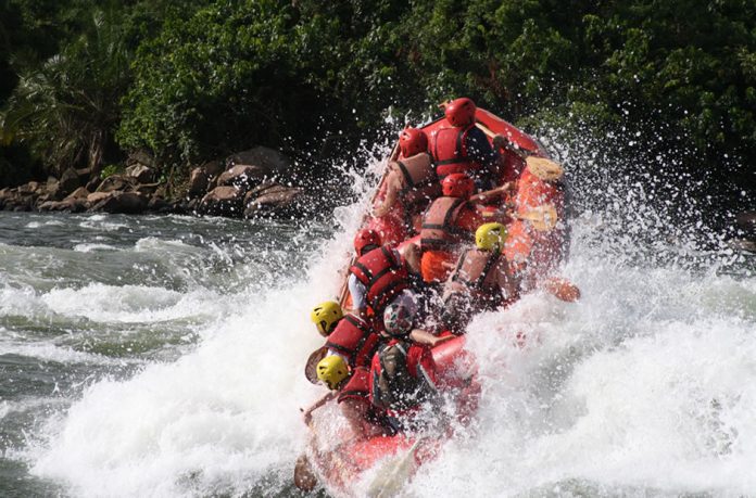 White Water Rafting in Uganda