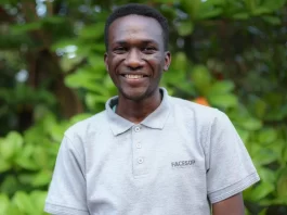 Kalule is using visual art to link Ugandan youth with their role models