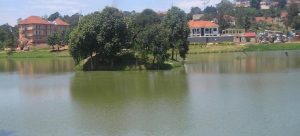 an island on kabaka's lake